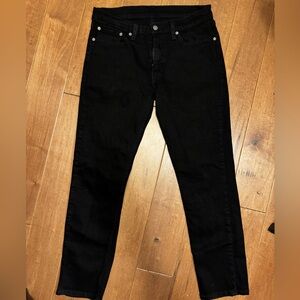 Men’s Levi’s 511 Black Denim Jeans | Size 32 X 30 | GUC